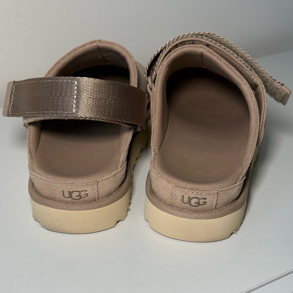 UGG Women’s  Beige Suede Slip-On Loafers - Picture 5 of 5